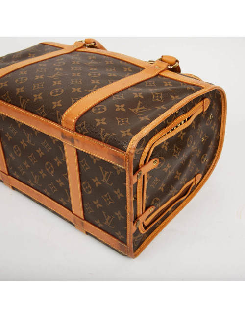 Sac chien LOUIS VUITTON toile Monogram