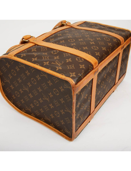 Sac chien LOUIS VUITTON toile Monogram