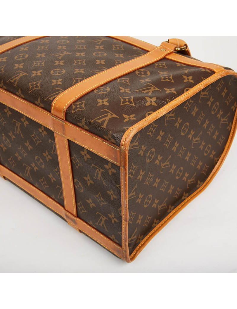 Sac chien LOUIS VUITTON toile Monogram