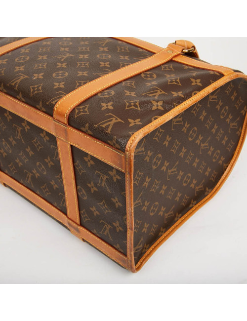 Sac chien LOUIS VUITTON toile Monogram