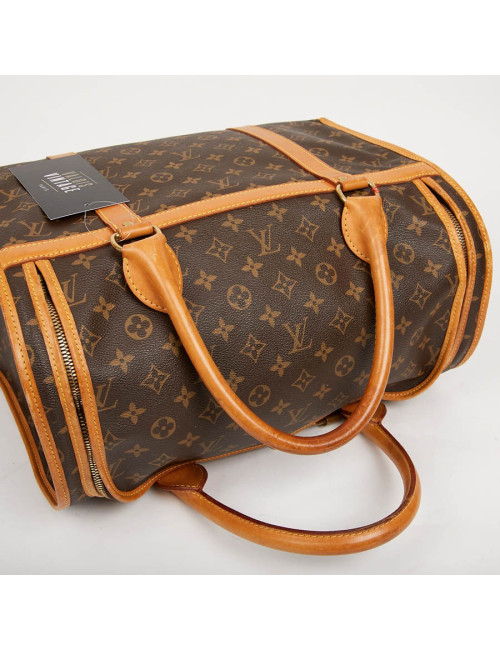 Sac chien LOUIS VUITTON toile Monogram