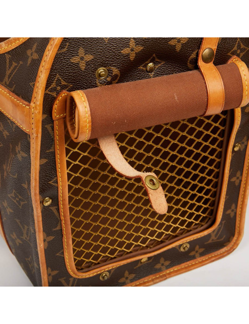 Sac chien LOUIS VUITTON toile Monogram
