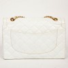 Timeless Couture CHANEL cuir blanc