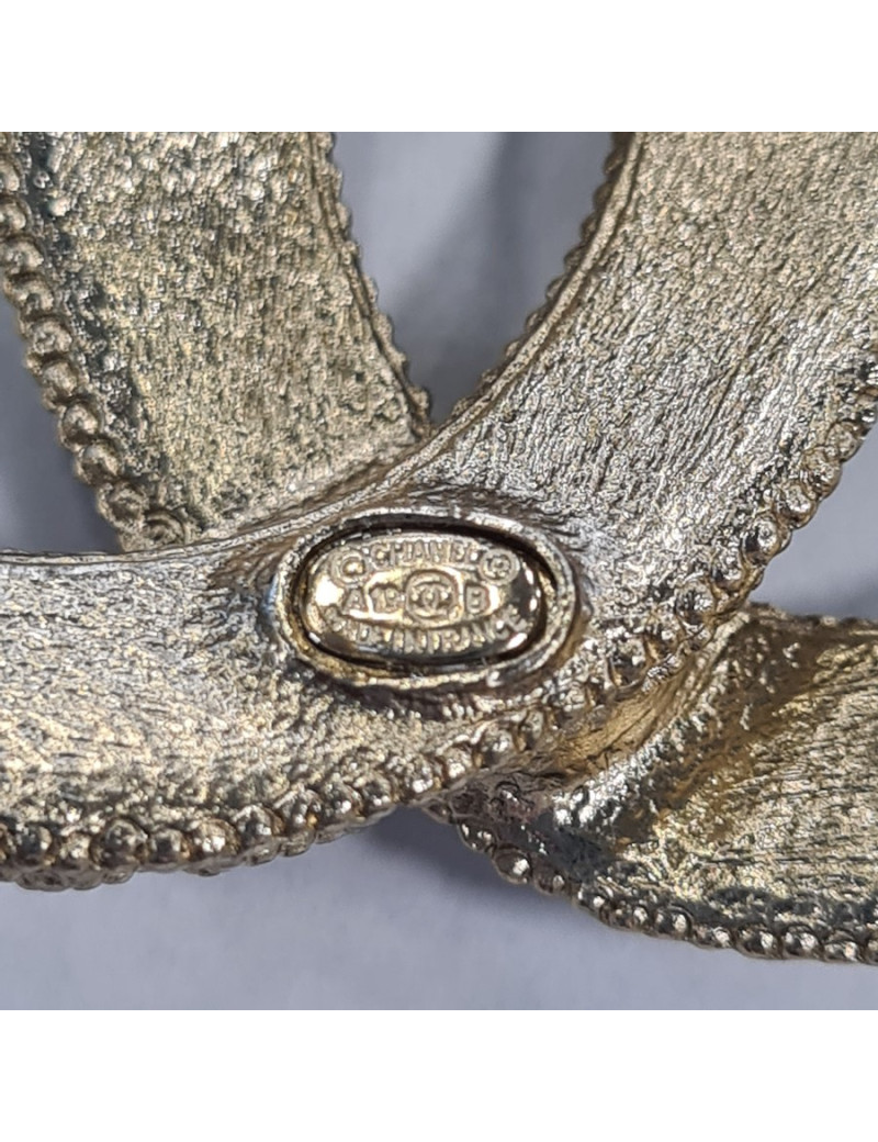 Broche CHANEL strass