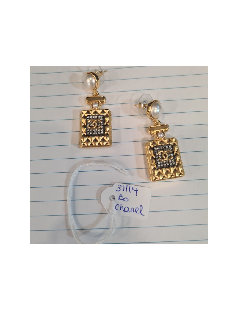 Bouteille Clous CHANEL bicolore