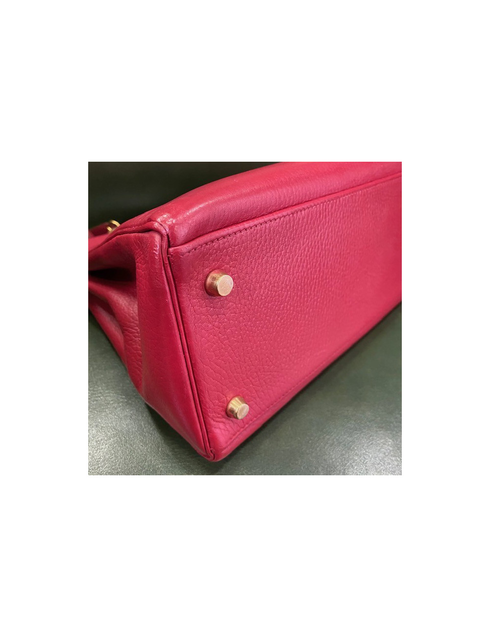Kelly 32 HERMES in Rouge Casaque - Occasion Certified Authentic 