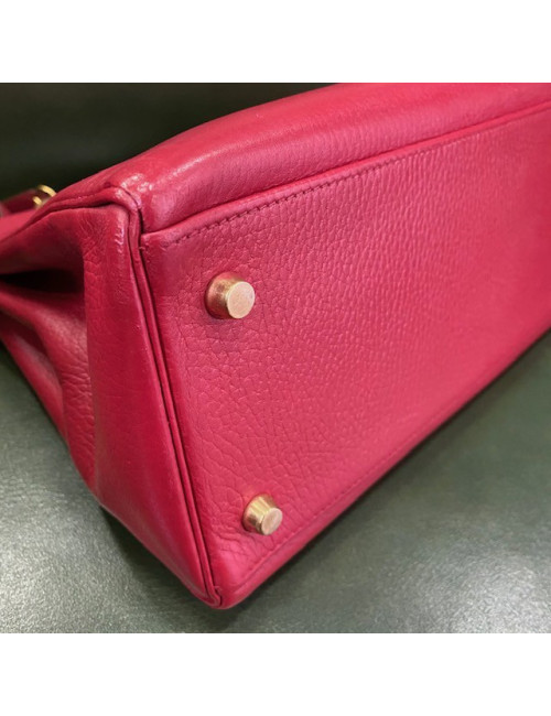 Kelly 32 HERMES in Rouge Casaque - Occasion Certified Authentic 