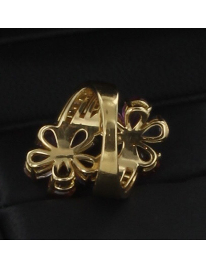 Bague BULGARI en saphir multicolor T