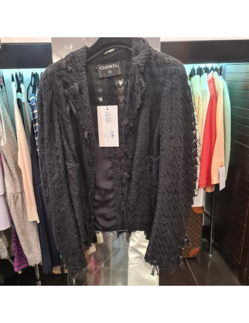 CHANEL veste noire