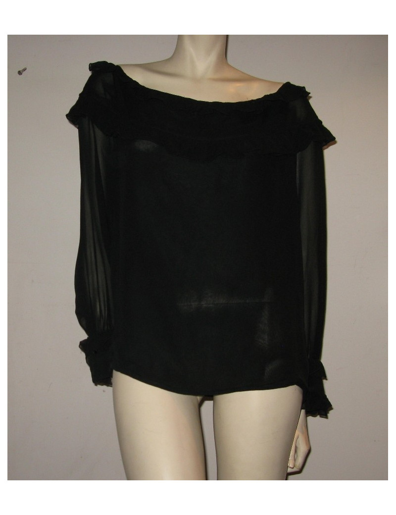 YVES SAINT LAURENT black blouse