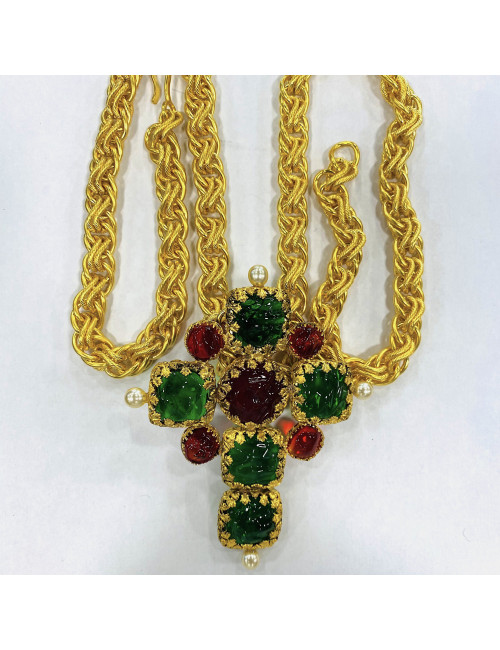 Sautoir Glacons MARGUERITE DE VALOIS