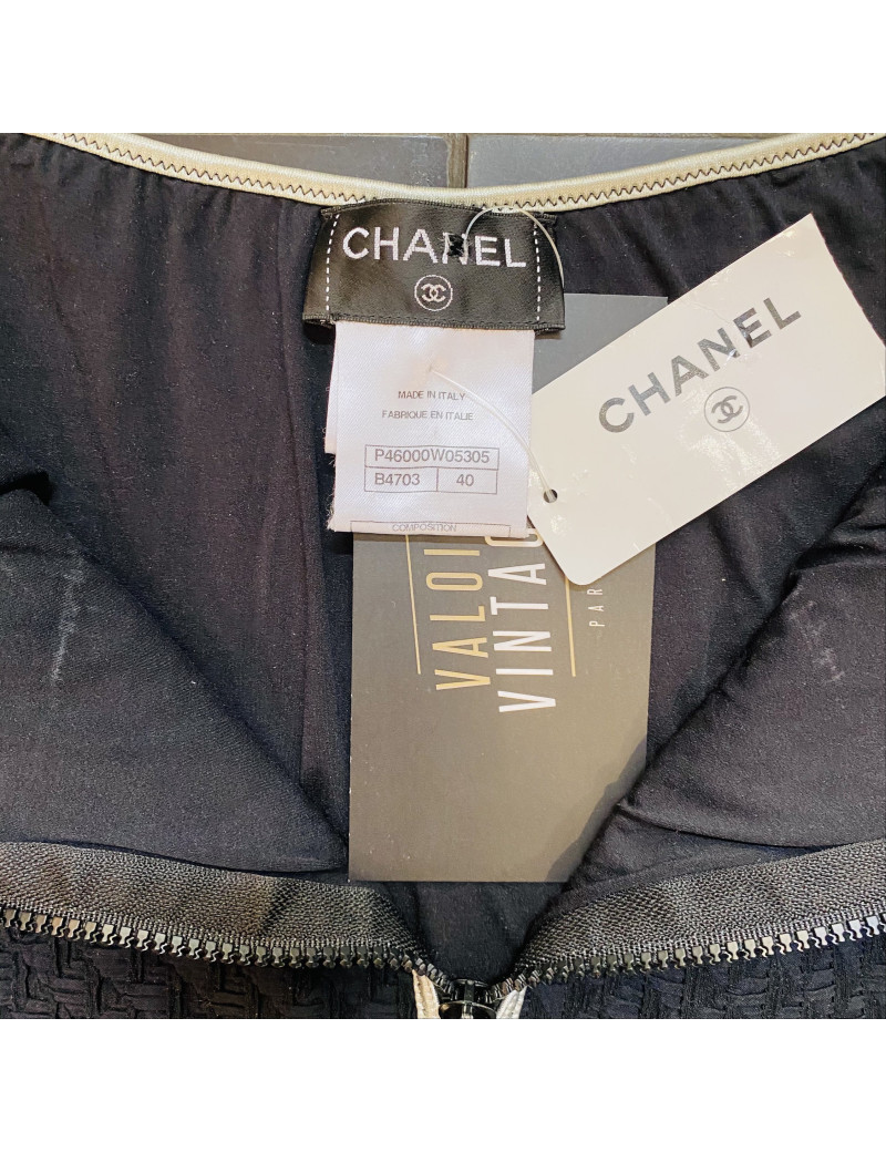 CHANEL black swimsuit size 40FR