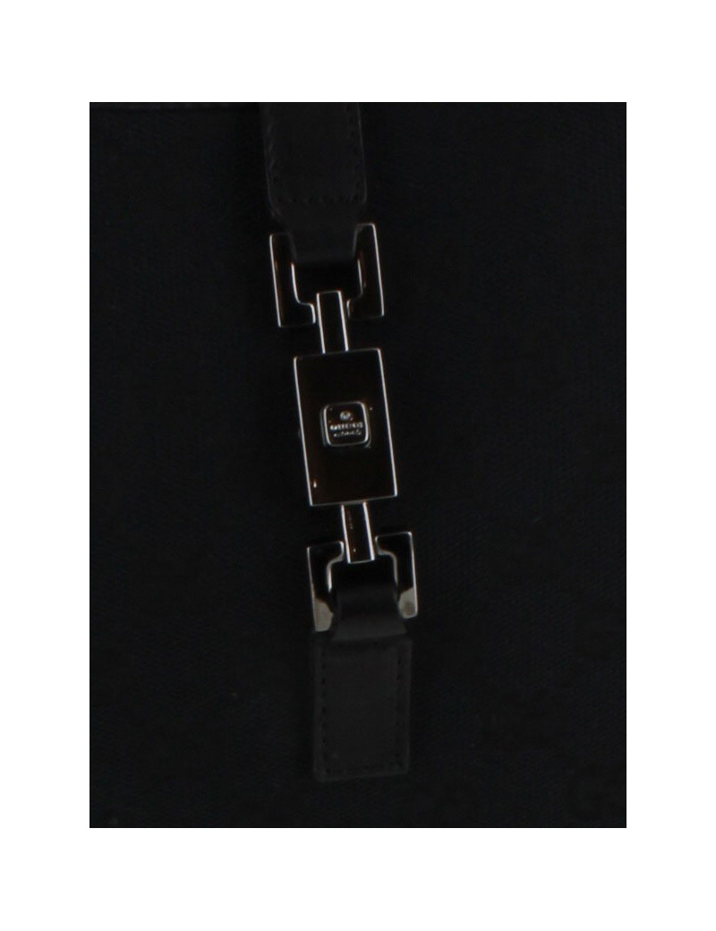 Sac GUCCI en toile noir avec monogramme "GG"