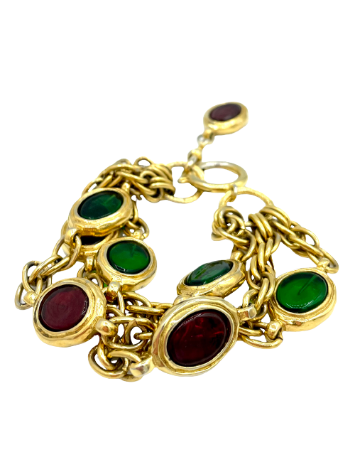 Bracelet triple rangs CHANEL Vintage