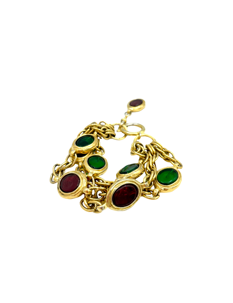 Bracelet triple rangs CHANEL Vintage