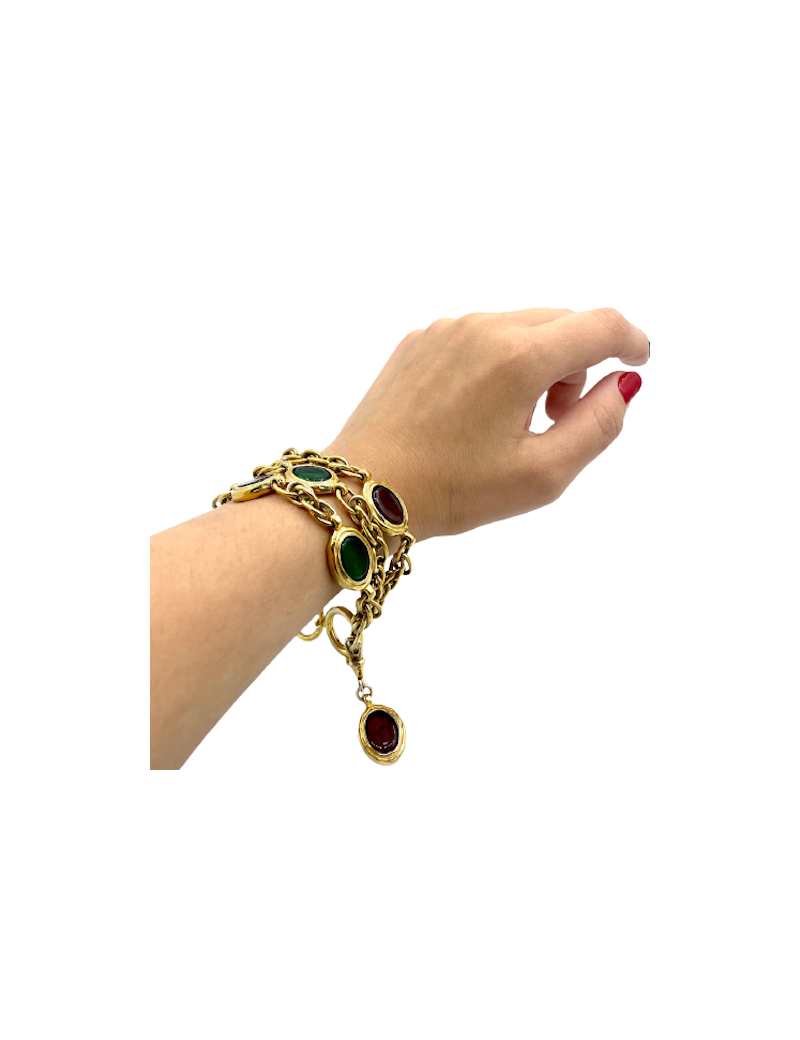 Bracelet triple rangs CHANEL Vintage