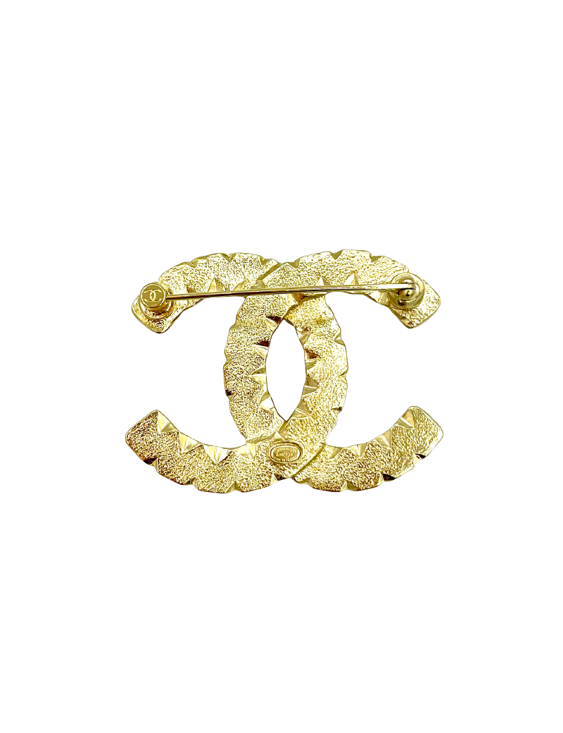 CHANEL CC Brooch Pearls and Rhinestones