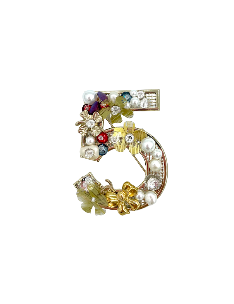 Broche 5 Chanel