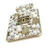 Broche CHANEL bouteille 5 perles