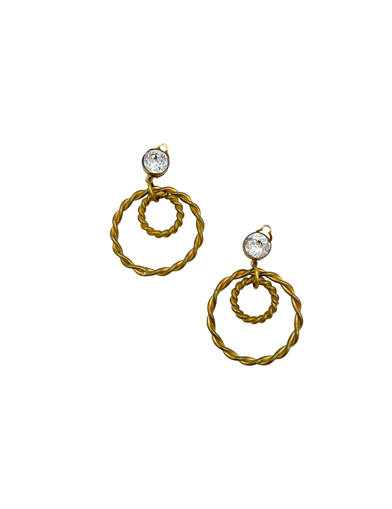 Créoles CHANEL Vintage