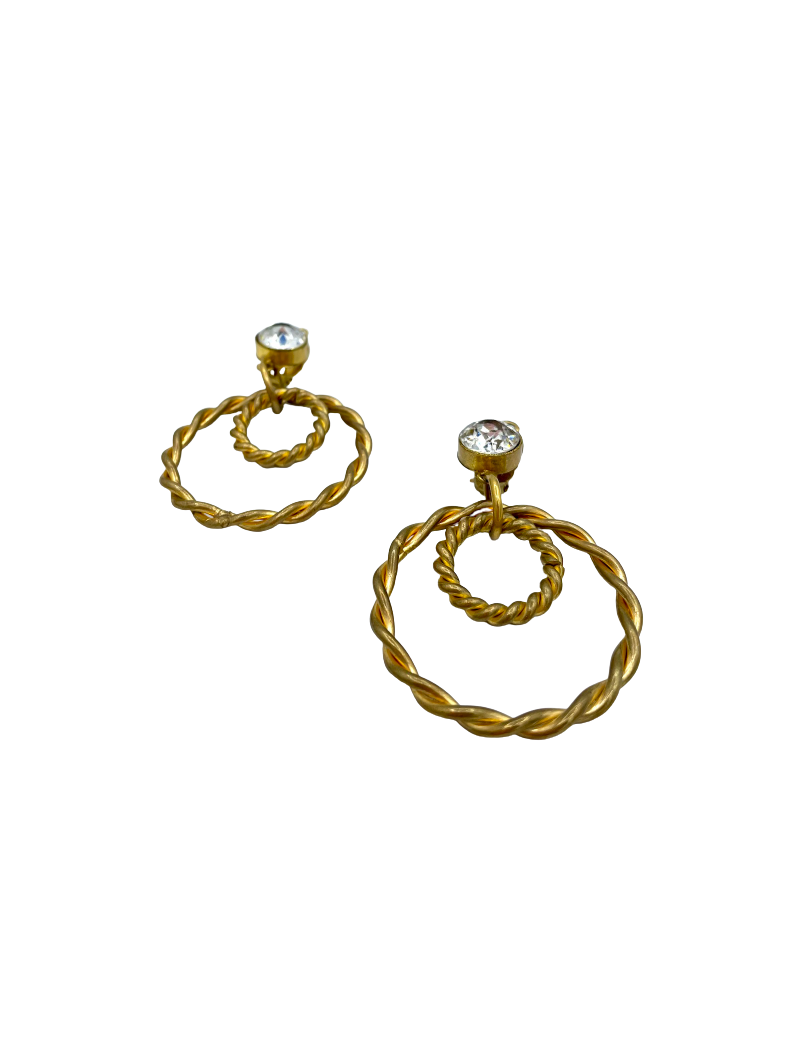 Créoles CHANEL Vintage