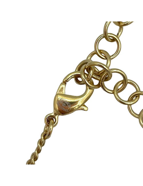 Collier bouteille CHANEL doré