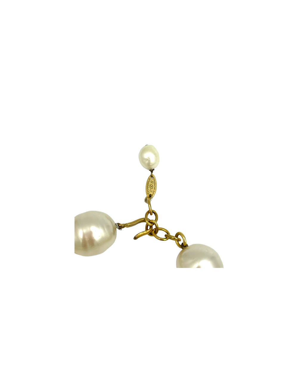 Shoker CHANEL Vintage pâte de verre 