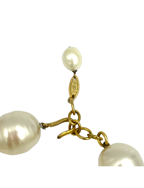 Shoker CHANEL Vintage pâte de verre 