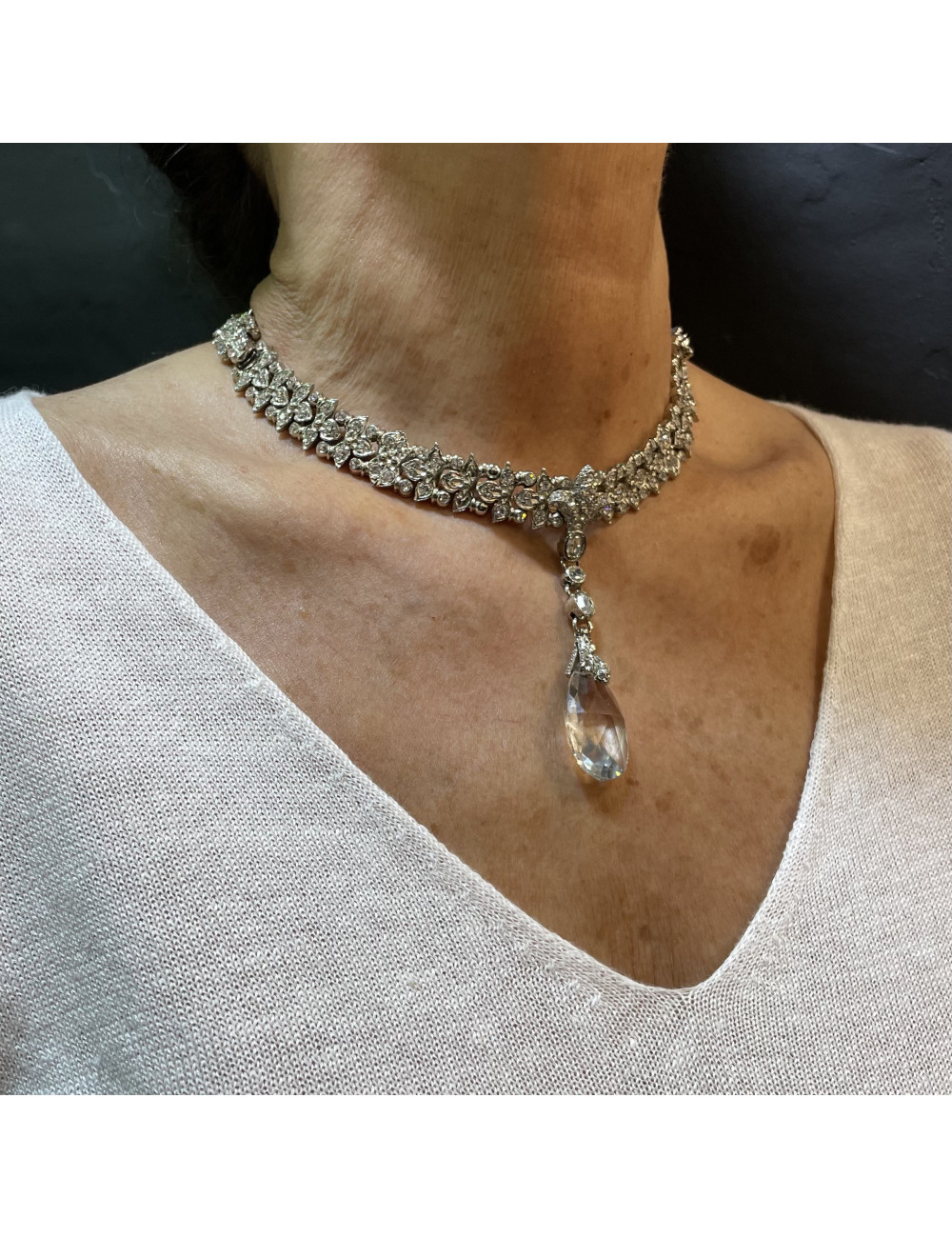 Collier d'apparat CHRISTIAN DIOR Vintage