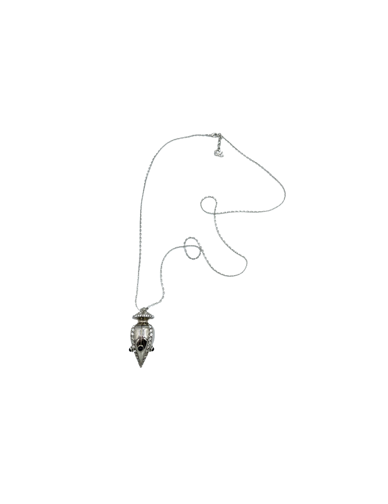 Pendentif CHRISTIAN LACROIX amphore argent