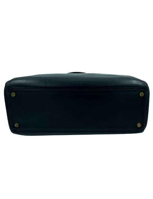 Kelly 32 HERMES box noir Vintage 