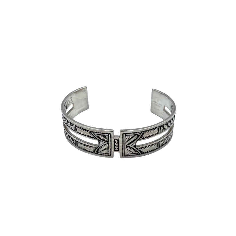Solid silver farandole HERMES bracelet - VALOIS VINTAGE PARIS