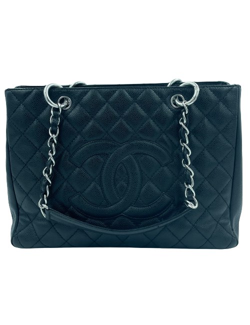 Cabas CHANEL cuir caviar