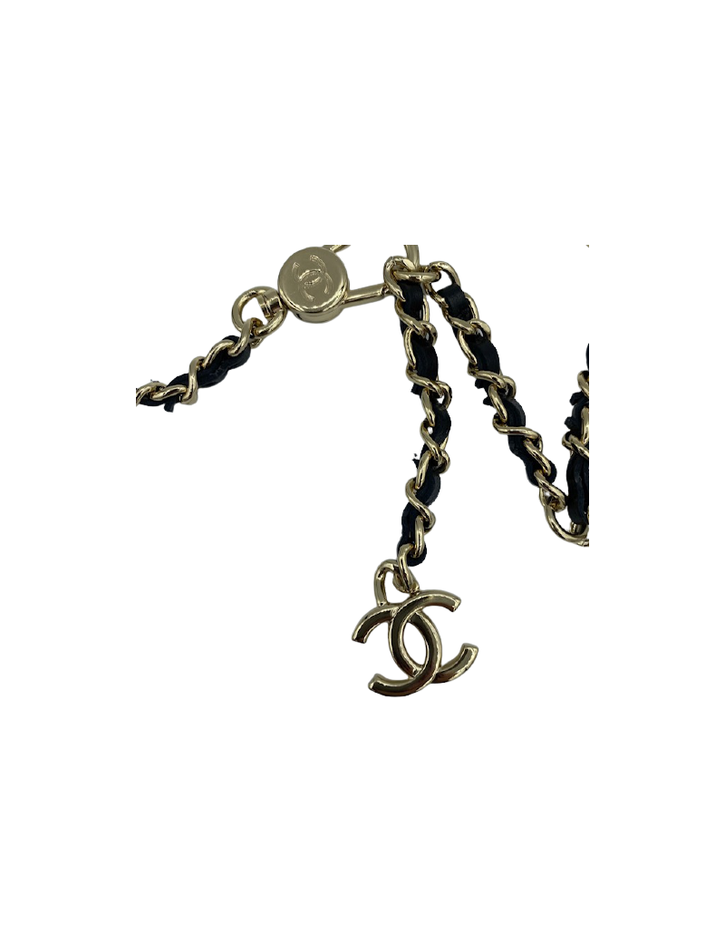 Superb Chanel charms bag belt - Pre-owned certified authentic