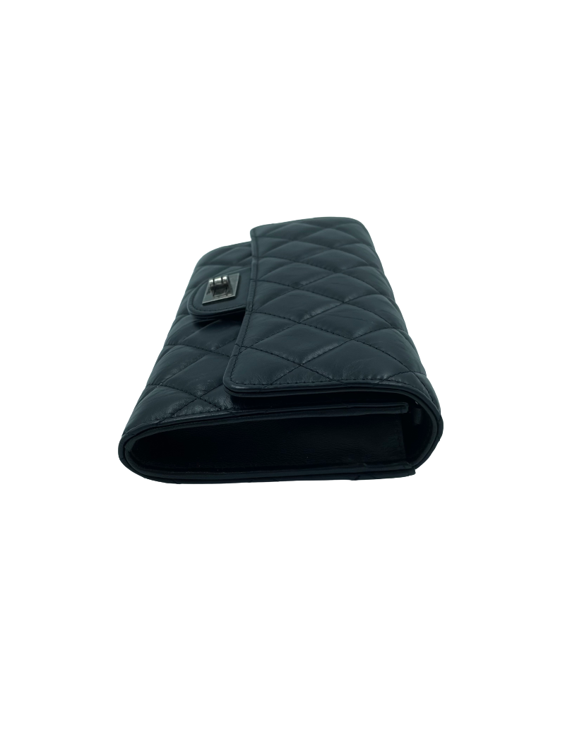 CHANEL Pochette 255 noir et porte-monnaie