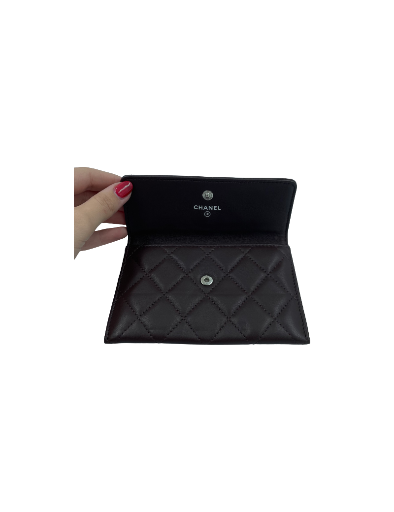 CHANEL Pochette 255 noir et porte-monnaie