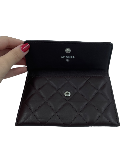 CHANEL Pochette 255 noir et porte-monnaie