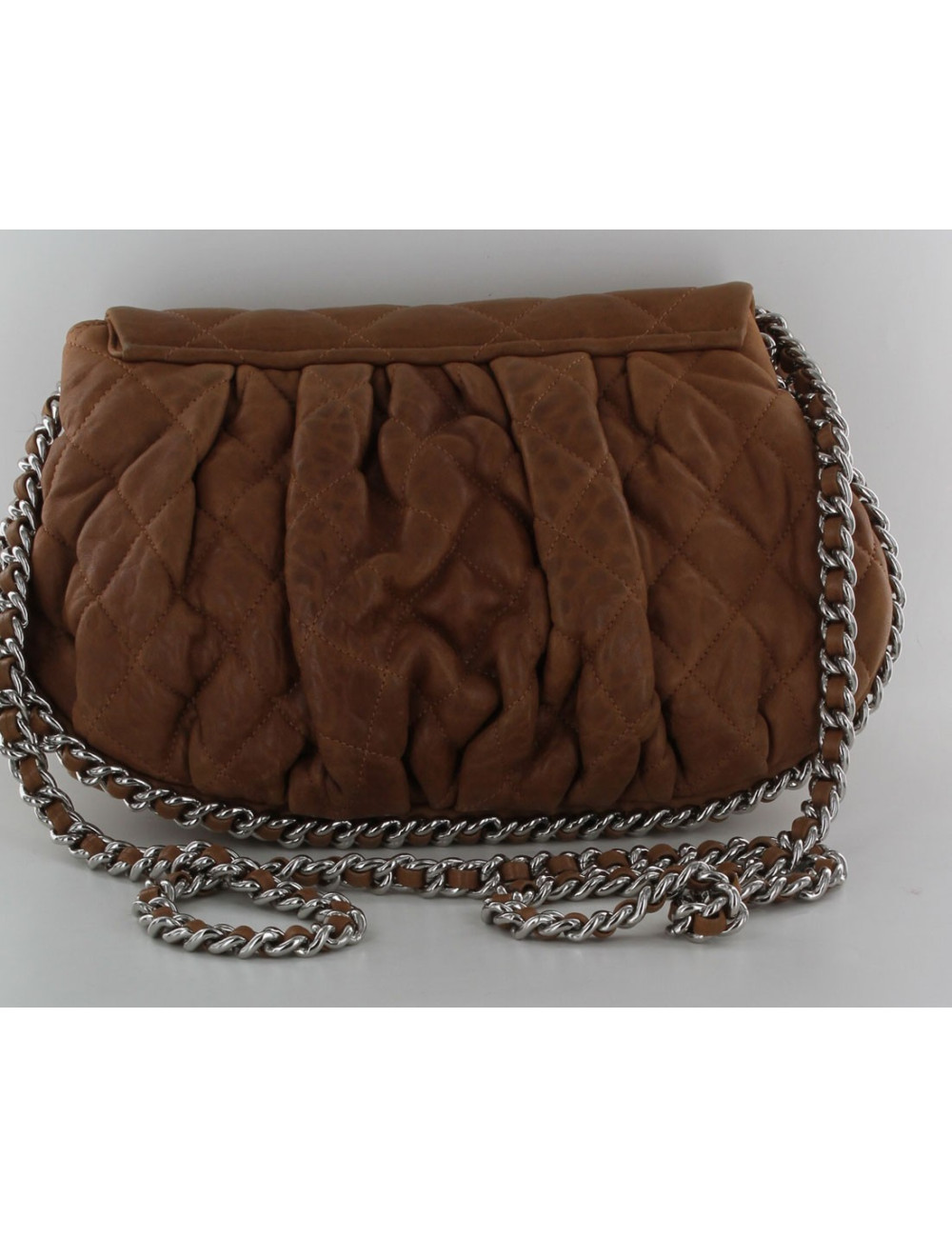 sac CHANEL veau lisse gold