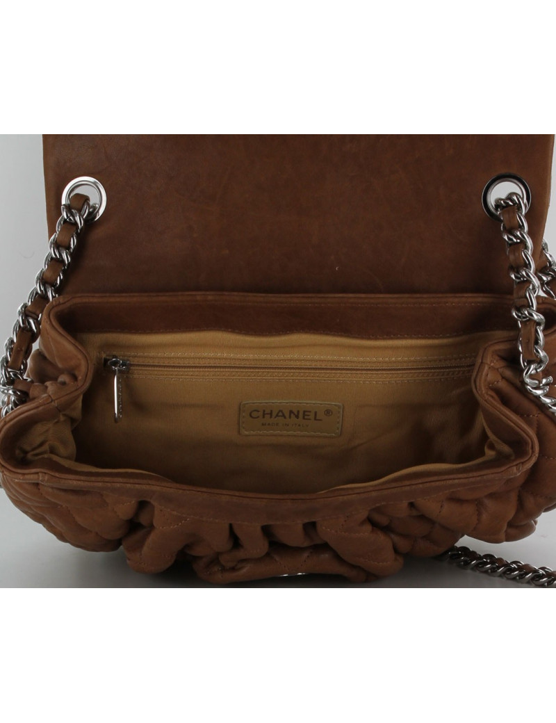 sac CHANEL veau lisse gold