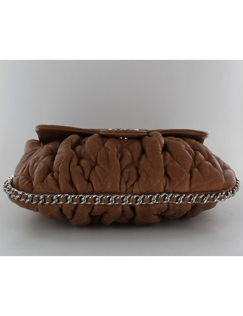 sac CHANEL veau lisse gold