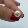 CHANEL pearl earrings
