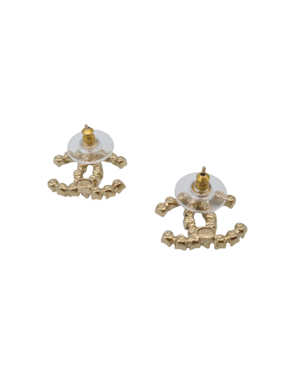 Superb CHANEL CC earrings - Authentic Pre-Owned Jewelry