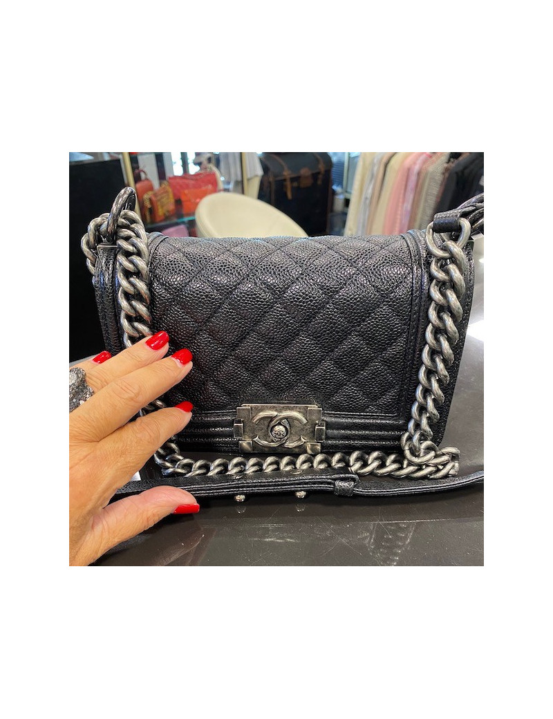 Mini Boy CHANEL noir