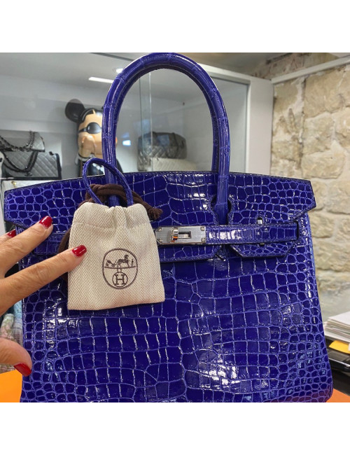 Birkin 30 crocodile porosus