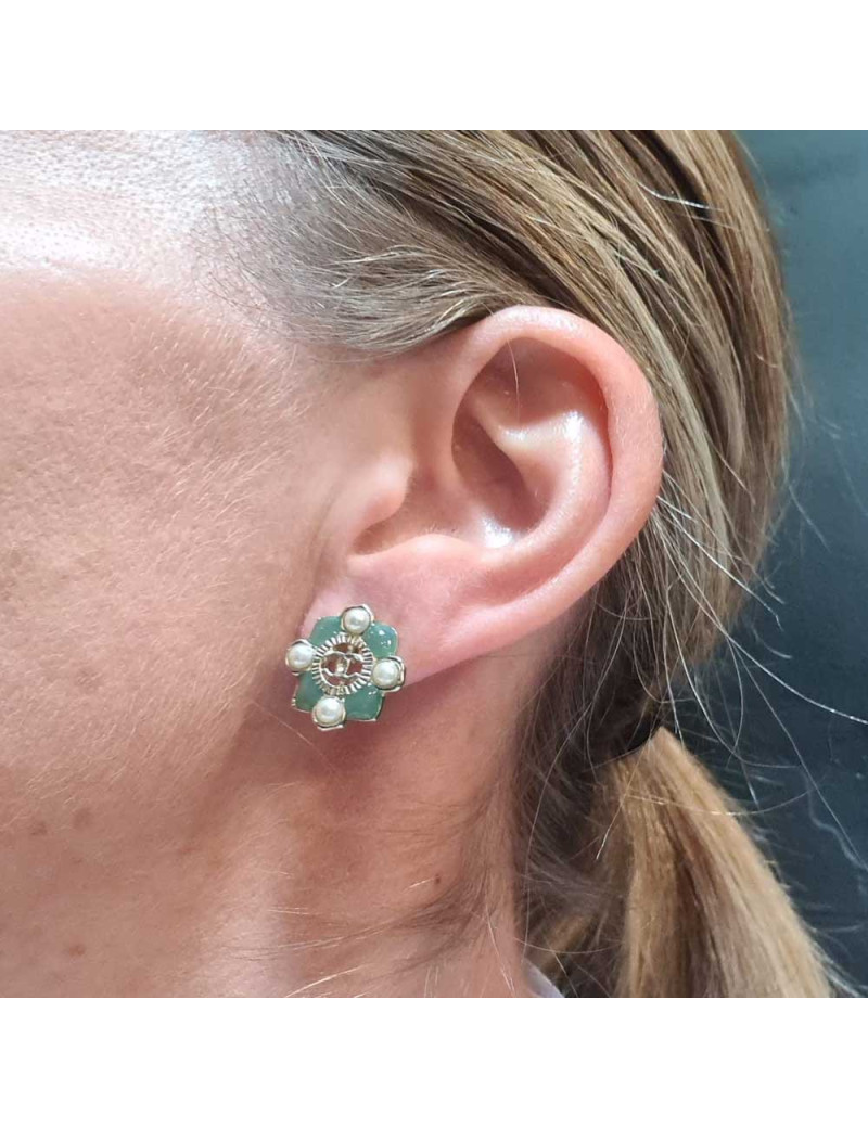 Clous verts CHANEL