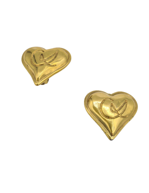 Clips vintage coeur CHRISITAN LACROIX