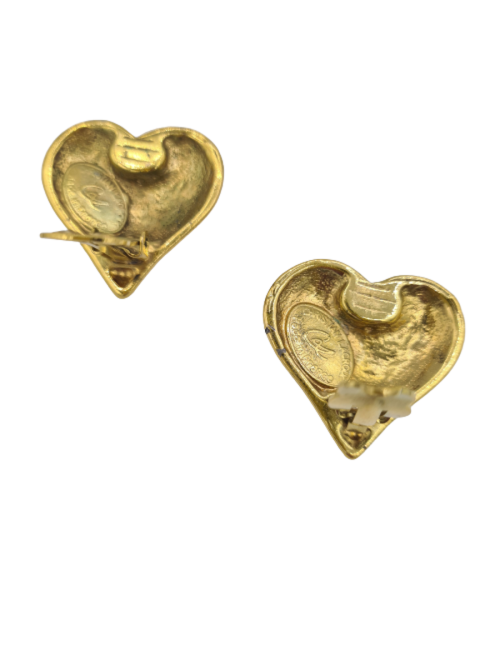Clips vintage coeur CHRISITAN LACROIX