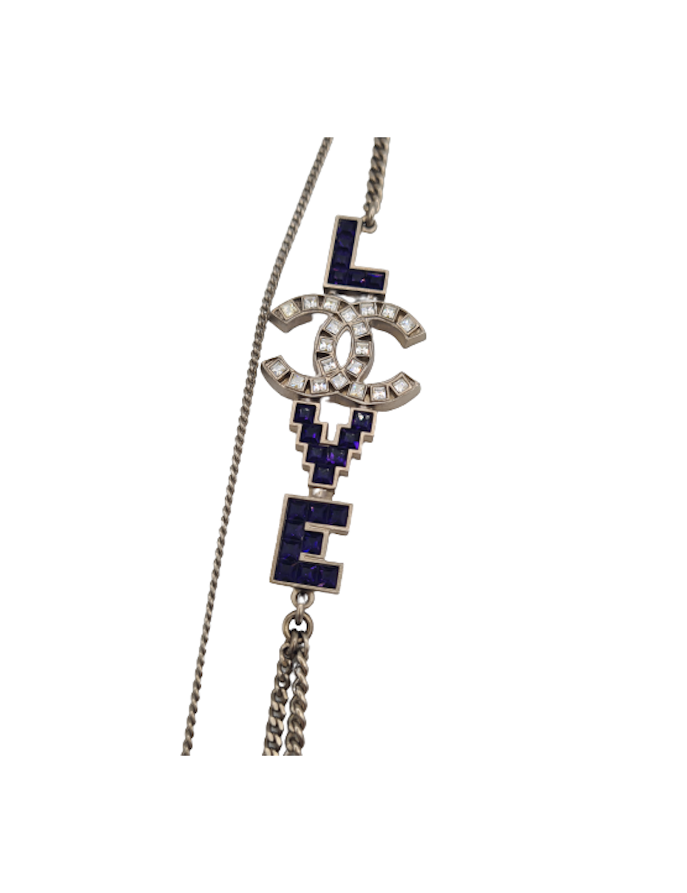 CHANEL COCO LOVE Long Necklace - Certified Pre-Owned Luxury Jewelry