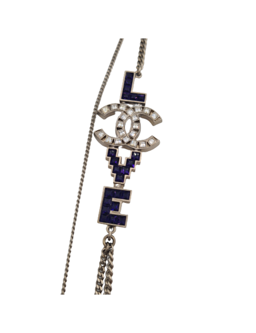 CHANEL COCO LOVE Long Necklace - Certified Pre-Owned Luxury Jewelry