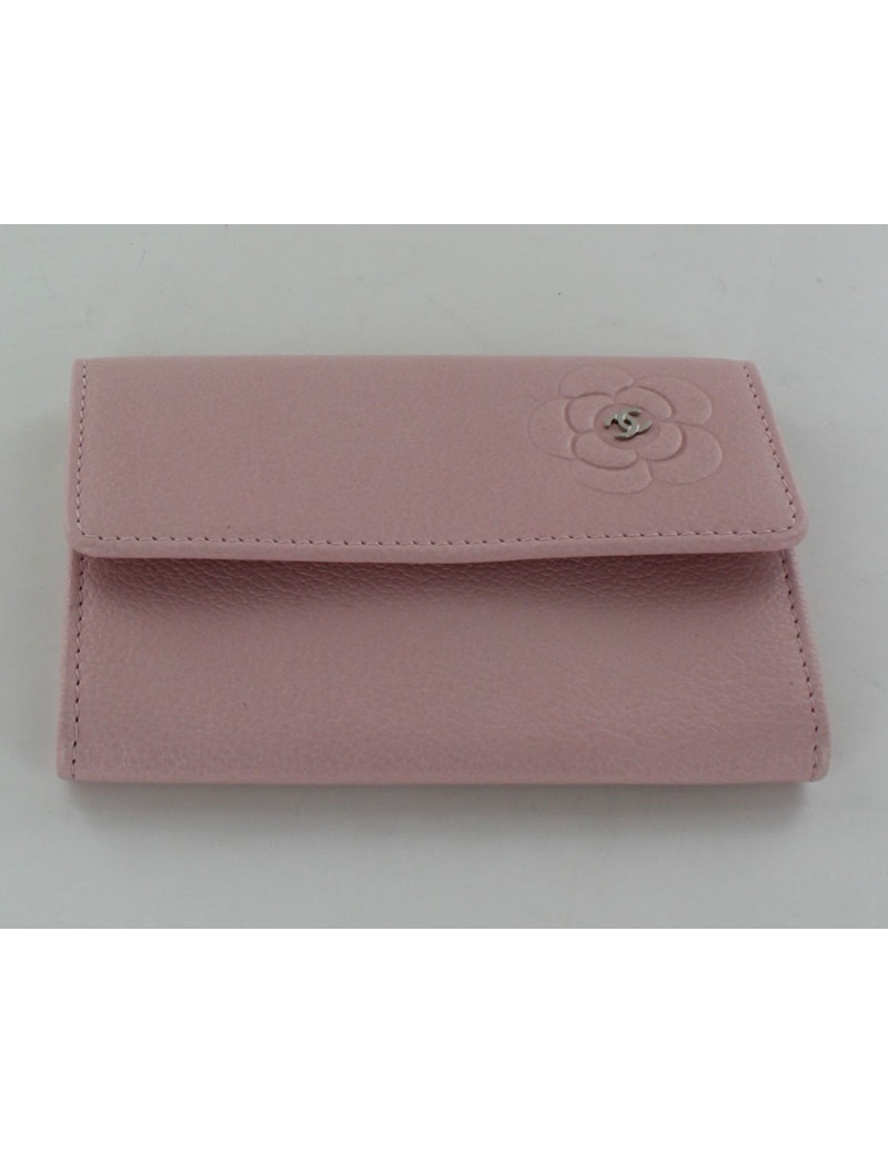 porte monnaie CHANEL rose